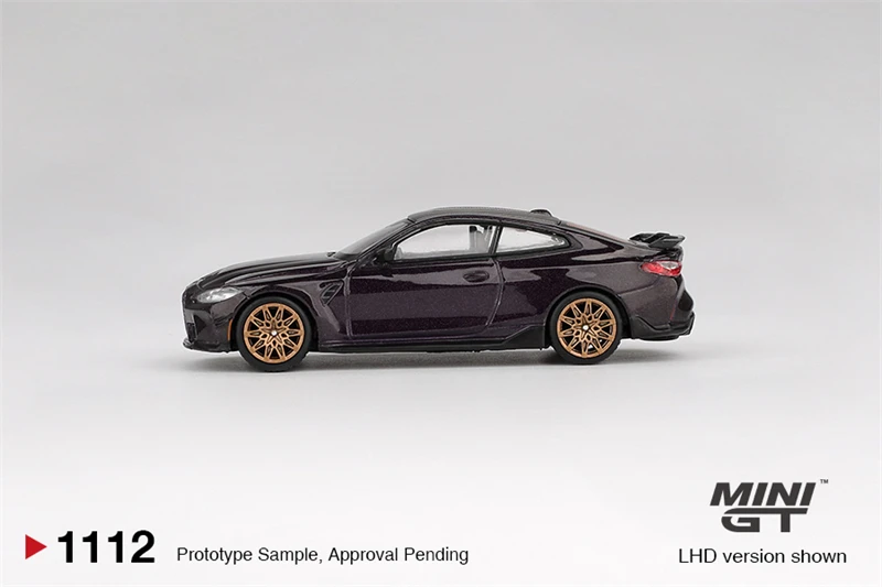MINI GT 1:64 M4 M-Performance G82 Daytona Violet Die-Cast Car Model Miniature Gifts
MINI GT 1:64 M4 M-Performance G82 Daytona Violet Die-Cast Car Model Miniature Gifts