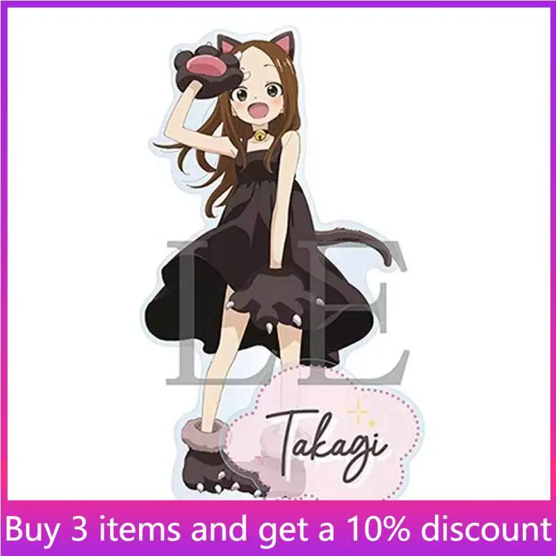 Teasing Master Takagi-san Anime Peripherals Maid Takagi Figure Acrylic Stand Halloween Takagi Figurine Standing Plate Toys Gift
Teasing Master Takagi-san Anime Peripherals Maid Takagi Figure Acrylic Stand Halloween Takagi Figurine Standing Plate Toys Gift