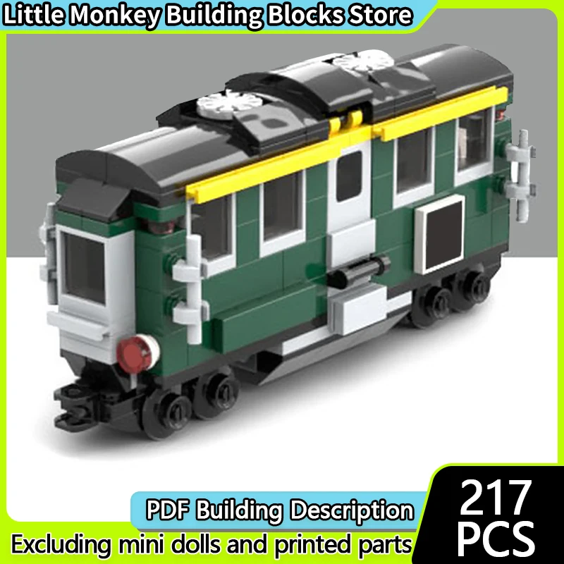 City Car Model MOC Building Bricks Railway Passenger Train Wagon Modular Technology Children Holiday Gifts Assemble Toys Suit
City Car Model MOC Building Bricks Railway Passenger Train Wagon Modular Technology Children Holiday Gifts Assemble Toys Suit