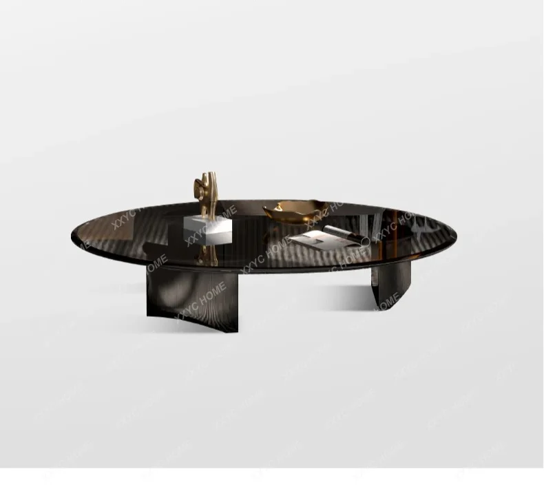 Center Service Coffee Table Writing Glass Transparent Round Fashion Chinese Style Side Table Interior Kaffee Tische Home Decor
Center Service Coffee Table Writing Glass Transparent Round Fashion Chinese Style Side Table Interior Kaffee Tische Home Decor