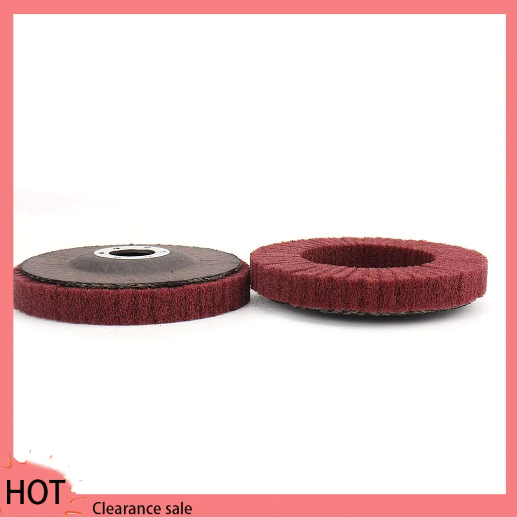 A88Z 10Pcs 4 Inch Nylon Fiber Flap Disc Polishing Grinding Wheel,Scouring Pad Buffing Wheel For Angle Grinder
A88Z 10Pcs 4 Inch Nylon Fiber Flap Disc Polishing Grinding Wheel,Scouring Pad Buffing Wheel For Angle Grinder