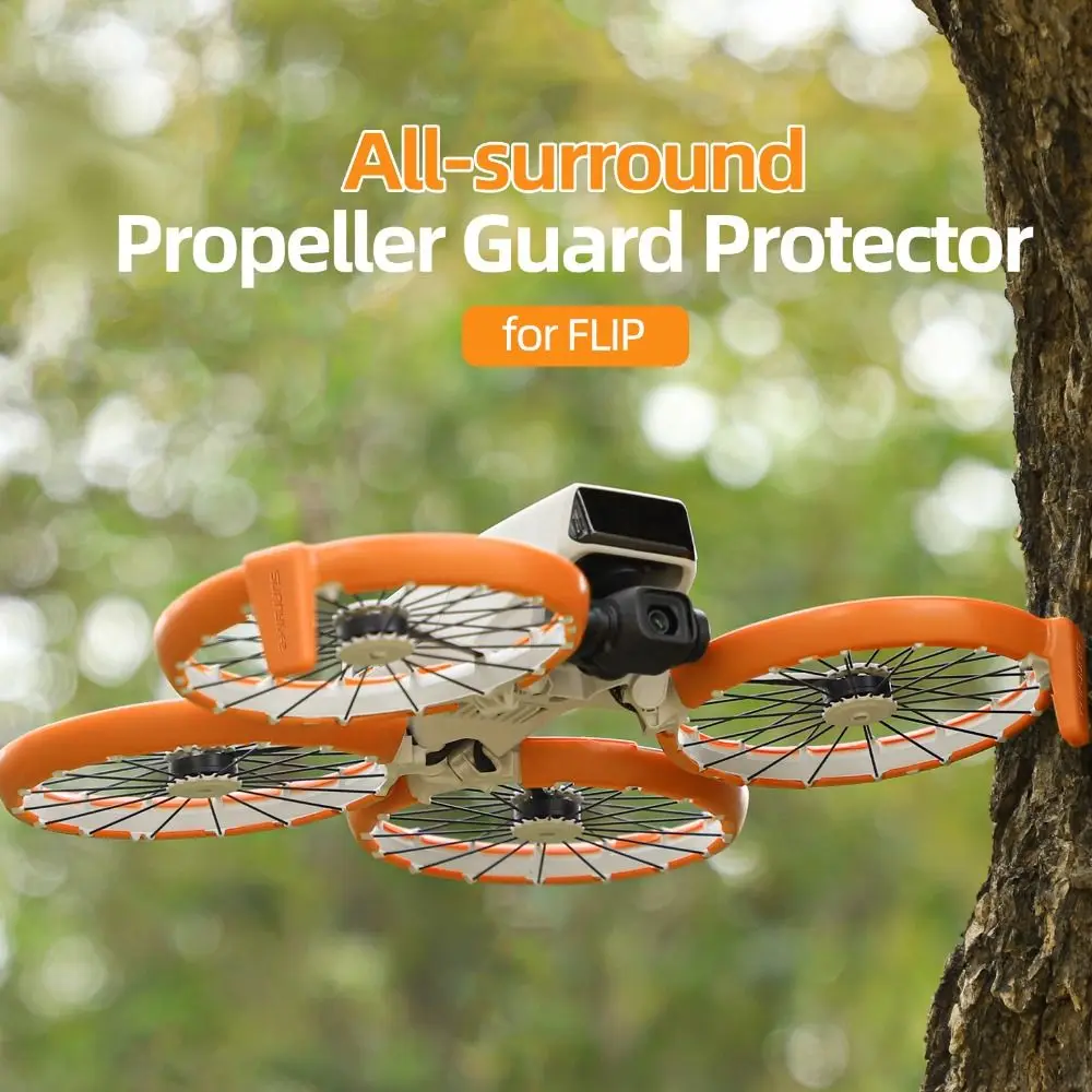 Anti-collision Propeller Guard Anti-drop Full Surround Protector Bumper Quick Release Lightweight Protection Rings for DJI Flip
Anti-collision Propeller Guard Anti-drop Full Surround Protector Bumper Quick Release Lightweight Protection Rings for DJI Flip