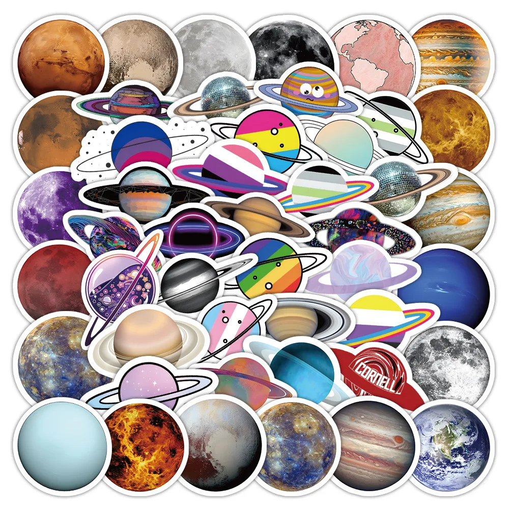 10/60PCS Planet Cartoon Stickers Star Graffiti Funny Universe Decals DIY Fridge Luggage Laptop Phone Guitar Car Bike Sticker Toy
10/60PCS Planet Cartoon Stickers Star Graffiti Funny Universe Decals DIY Fridge Luggage Laptop Phone Guitar Car Bike Sticker Toy