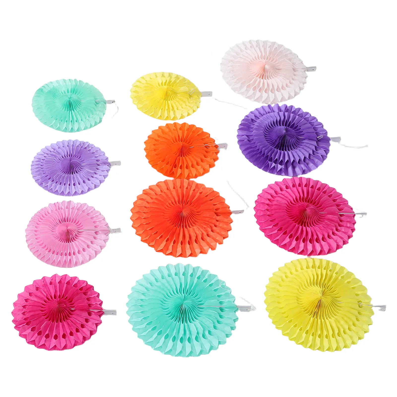 12pcs Colored Paper Fan Decoration 8 Inch 10 Inch Honeycomb Wedding Birthday Party Hanging DIY Wall Decor Round Fans
12pcs Colored Paper Fan Decoration 8 Inch 10 Inch Honeycomb Wedding Birthday Party Hanging DIY Wall Decor Round Fans