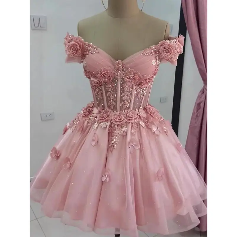 Новинка 2024 года, пыльно-розовое вечернее платье с цветочным принтом, мини 15 платьев Quinceanera, бальное платье, платье для выпускного вечера, милое 15-летнее платье по индивидуальному заказу 
Новинка 2024 года, пыльно-розовое вечернее платье с цветочным принтом, мини 15 платьев Quinceanera, бальное платье, платье для выпускного вечера, милое 15-летнее платье по индивидуальному заказу