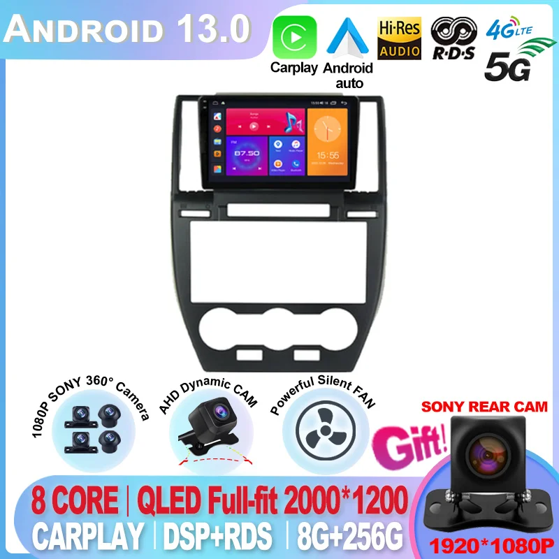 Автомагнитола для Land Rover Freelander 2 2007-2015, Android 13, DVD, мультимедийный видеоплеер, стерео, автонавигация, 4G, GPS-дисплей
Автомагнитола для Land Rover Freelander 2 2007-2015, Android 13, DVD, мультимедийный видеоплеер, стерео, автонавигация, 4G, GPS-дисплей