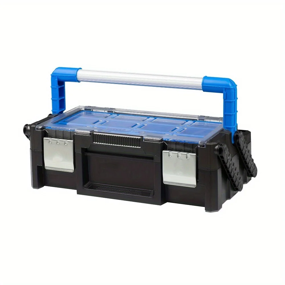 18" Cantilever Organizer, Resin Tool Box for Small Tools and Parts, Tool Storage and Organizaion, Transparent, Easy to carry
18" Cantilever Organizer, Resin Tool Box for Small Tools and Parts, Tool Storage and Organizaion, Transparent, Easy to carry