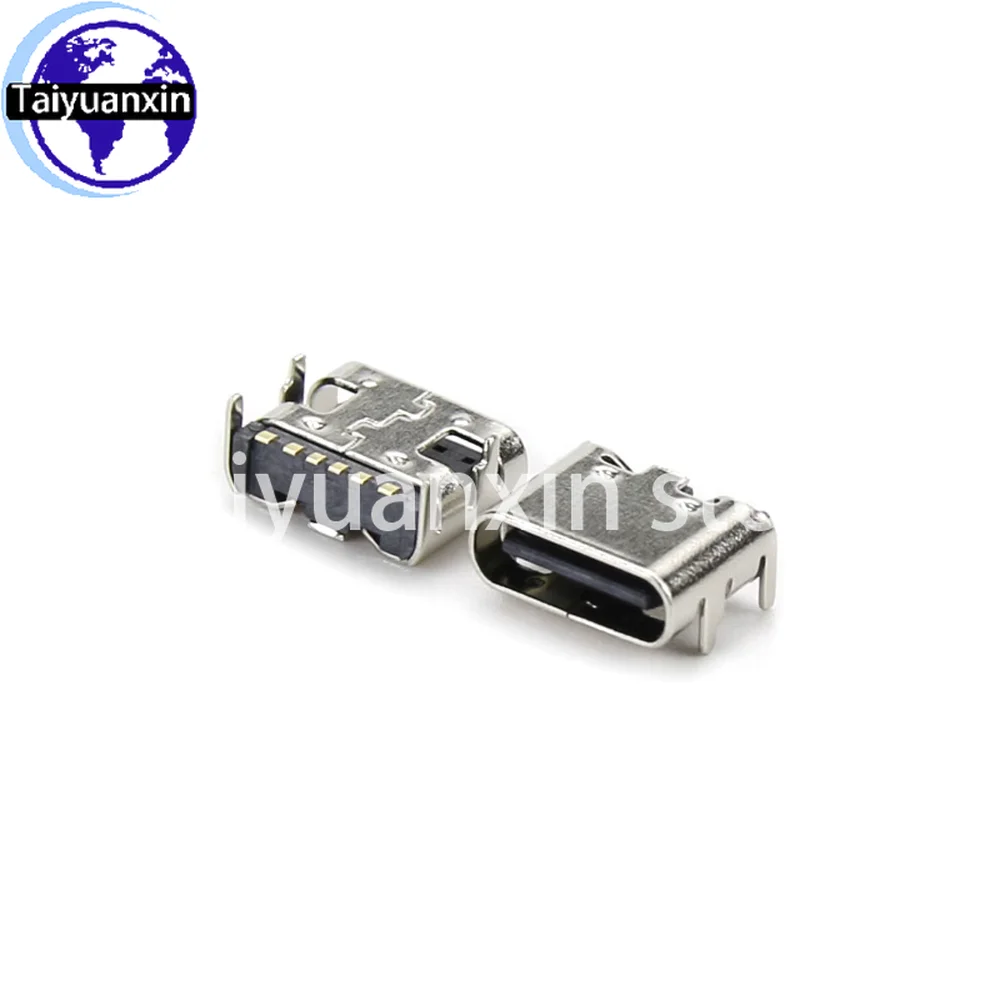 1000PCS SMD USB 3.1 Socket 6-Pin 16-Pin Type-C Female Chassis Connector for SMT Applications 4PIN
1000PCS SMD USB 3.1 Socket 6-Pin 16-Pin Type-C Female Chassis Connector for SMT Applications 4PIN