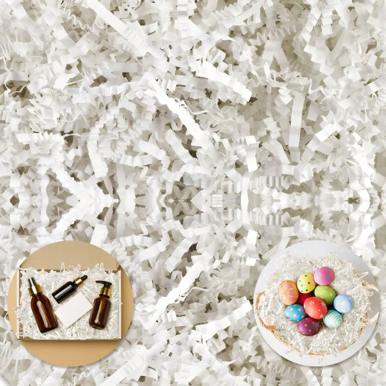 Crinkle Paper Filler, 1/2LB(8 oz) Shredded Paper For Gift Baskets, White bridesmaid proposal gifts, Crinkle Cut Paper Shred For
Crinkle Paper Filler, 1/2LB(8 oz) Shredded Paper For Gift Baskets, White bridesmaid proposal gifts, Crinkle Cut Paper Shred For