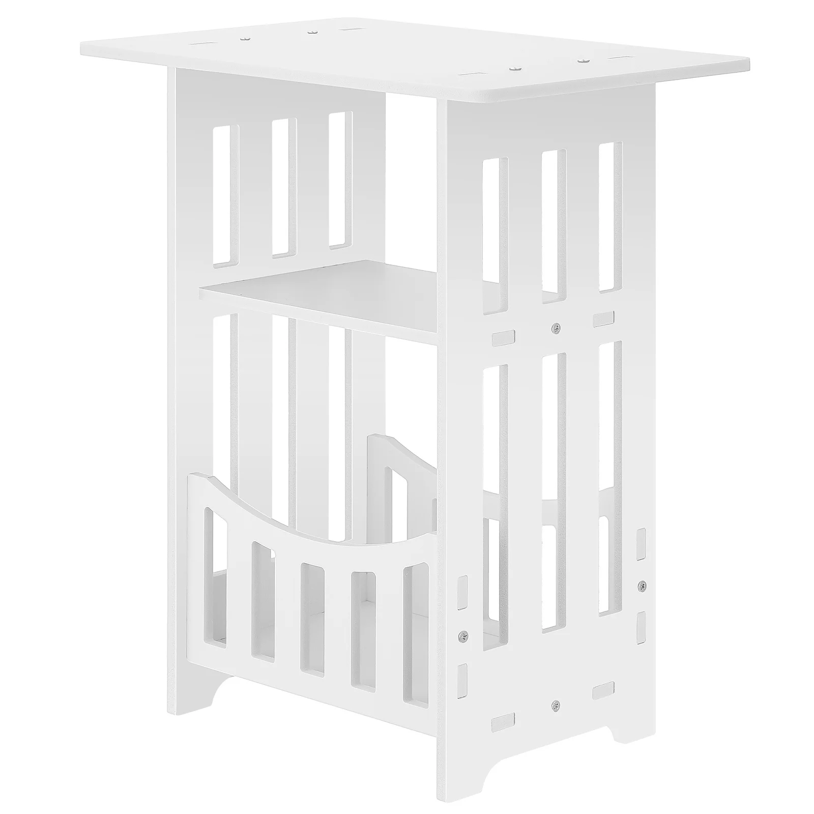 Stylish Hollow Bedside Cabinet Small Space Furniture Home Furnishings Living Room Side Table Bedroom Coffee Stand
Stylish Hollow Bedside Cabinet Small Space Furniture Home Furnishings Living Room Side Table Bedroom Coffee Stand