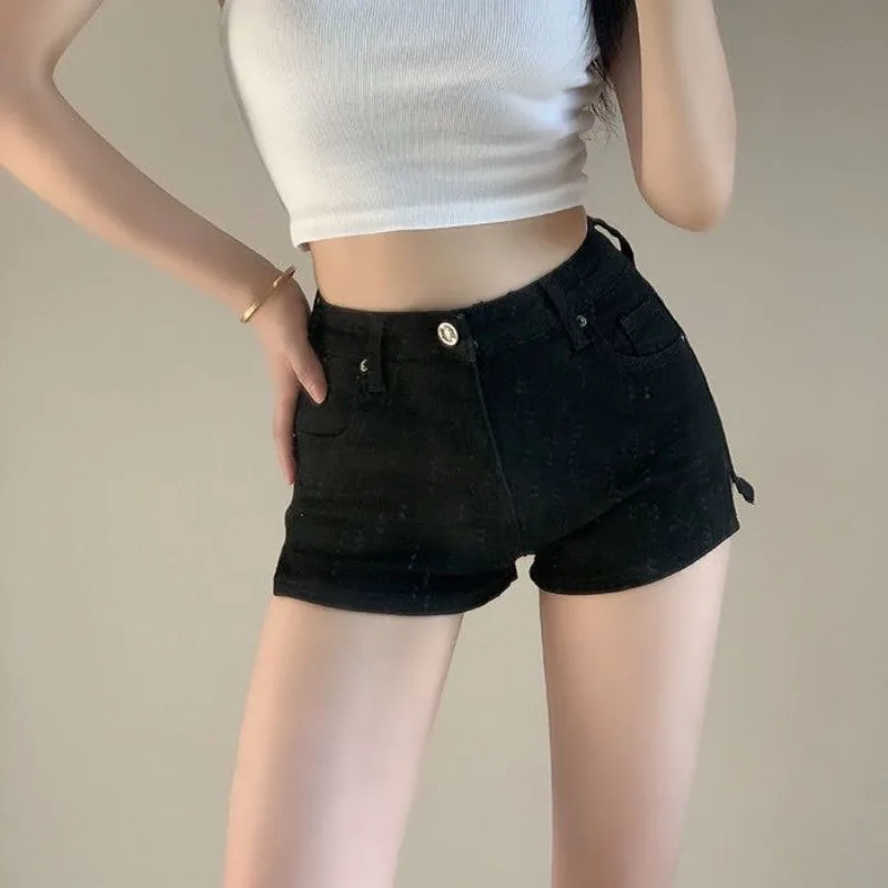 Summer Denim Shorts Women Bodycon Night Club Solid Streetwear Fashion Korean Style Vintage Pockets Casual All-match Simple Mujer
Summer Denim Shorts Women Bodycon Night Club Solid Streetwear Fashion Korean Style Vintage Pockets Casual All-match Simple Mujer