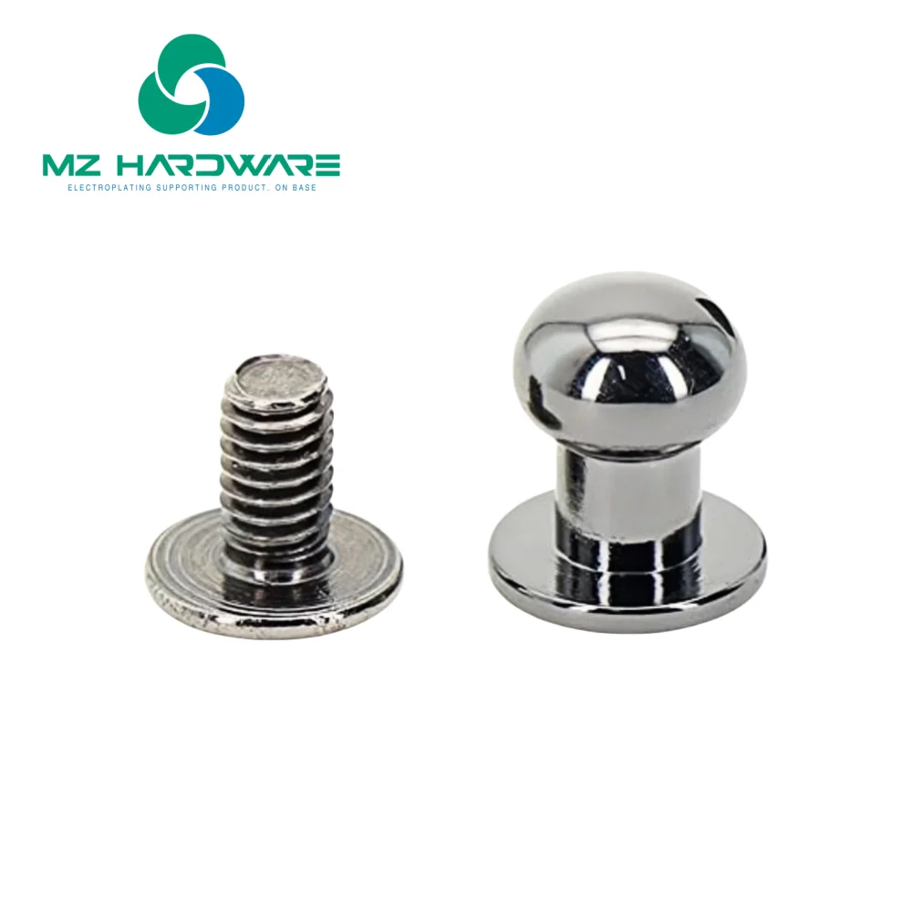 MZhardware 1 Set 10Pcs Wholesale Heavy Duty Bag Screw Stud Rivet - 5mm Metal Round Head For Handbag Shoes Repair
MZhardware 1 Set 10Pcs Wholesale Heavy Duty Bag Screw Stud Rivet - 5mm Metal Round Head For Handbag Shoes Repair