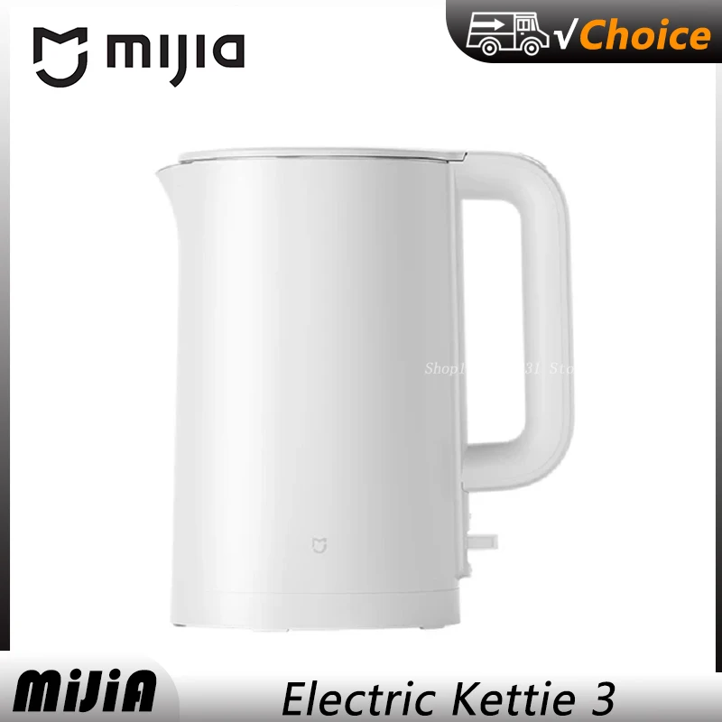 Mijia Electric Kettle 3 1.7L Household 304 Stainless Steel 1800W Fast Heating Automatic Power Off Hot Water Kettle
Mijia Electric Kettle 3 1.7L Household 304 Stainless Steel 1800W Fast Heating Automatic Power Off Hot Water Kettle