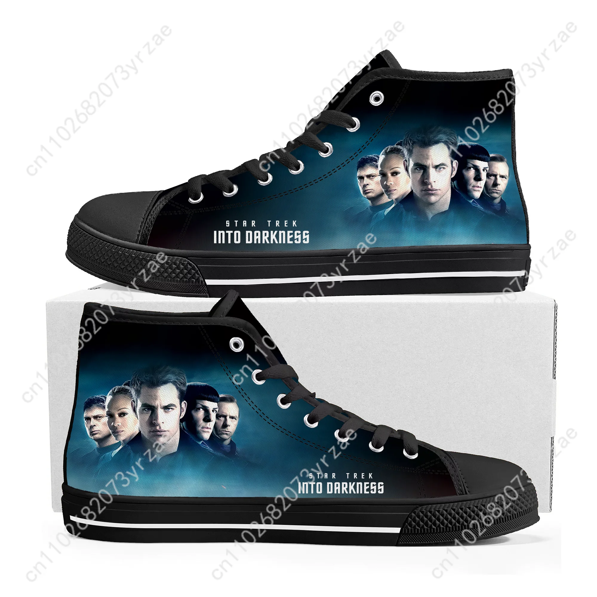 Star Trek Into Darkness High Top Sneakers Mens Womens Teenager High Quality Trend Canvas Sneaker Built Casual Couple Custom Shoe
Star Trek Into Darkness High Top Sneakers Mens Womens Teenager High Quality Trend Canvas Sneaker Built Casual Couple Custom Shoe