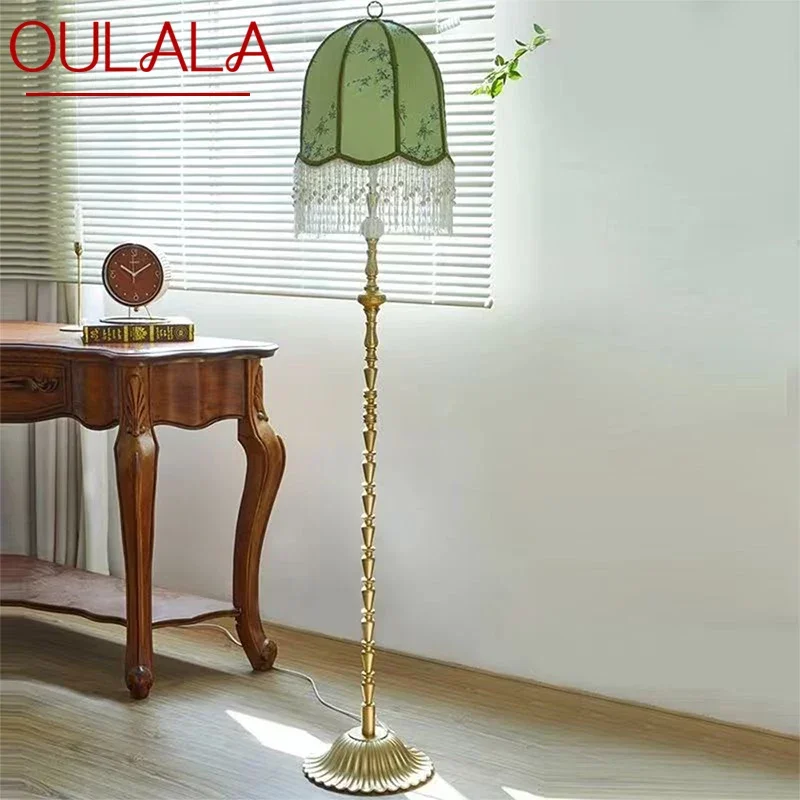 OULALA European Floor Lamp American Retro French Tassel Living Room Bedroom Villa Sofa Edge Originality Home Furnishings
OULALA European Floor Lamp American Retro French Tassel Living Room Bedroom Villa Sofa Edge Originality Home Furnishings