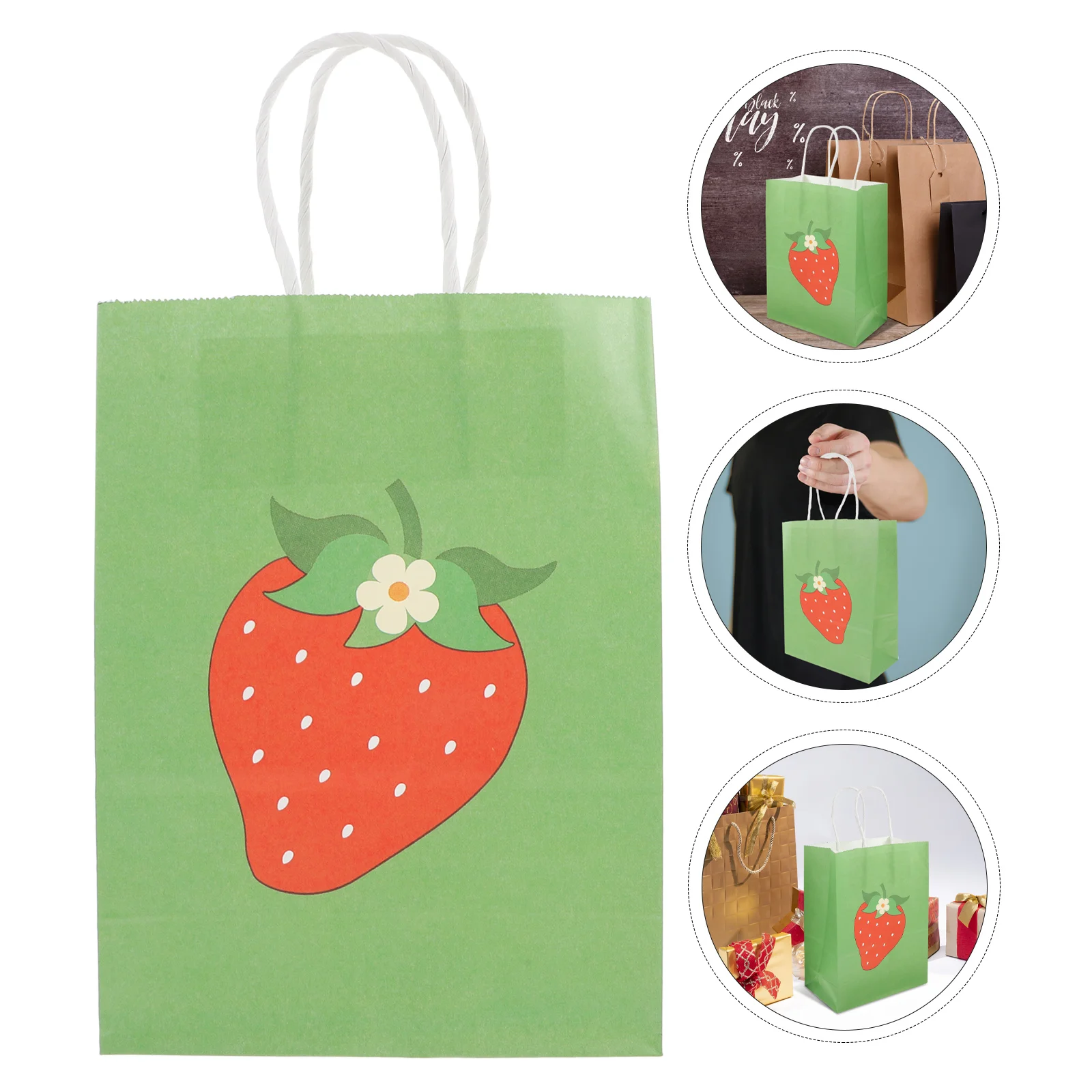 12 Pcs Gift Bags Strawberry Print Fruit Theme Goodie Kids Candy Strawberry Themed Party Favors Favors
12 Pcs Gift Bags Strawberry Print Fruit Theme Goodie Kids Candy Strawberry Themed Party Favors Favors
