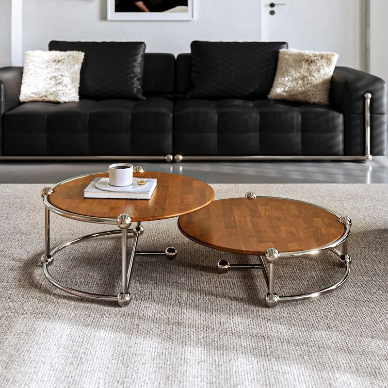 Medieval style retro modern simple coffee table TV cabinet combination cream living room ins round solid wood French light
Medieval style retro modern simple coffee table TV cabinet combination cream living room ins round solid wood French light