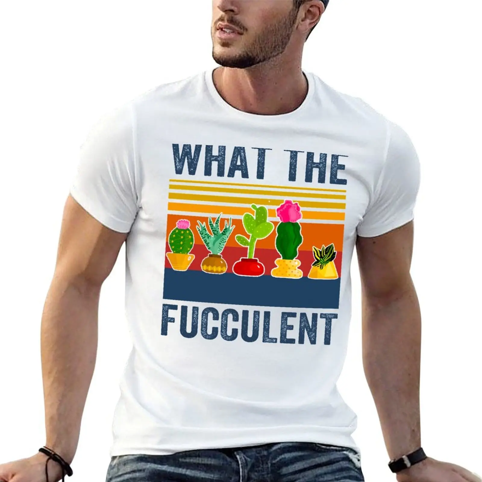 What The Fucculent Funny Plant Lover T-Shirt man graphic t shirt t shirts designer t shirts for man cotton funny T-shirt
What The Fucculent Funny Plant Lover T-Shirt man graphic t shirt t shirts designer t shirts for man cotton funny T-shirt