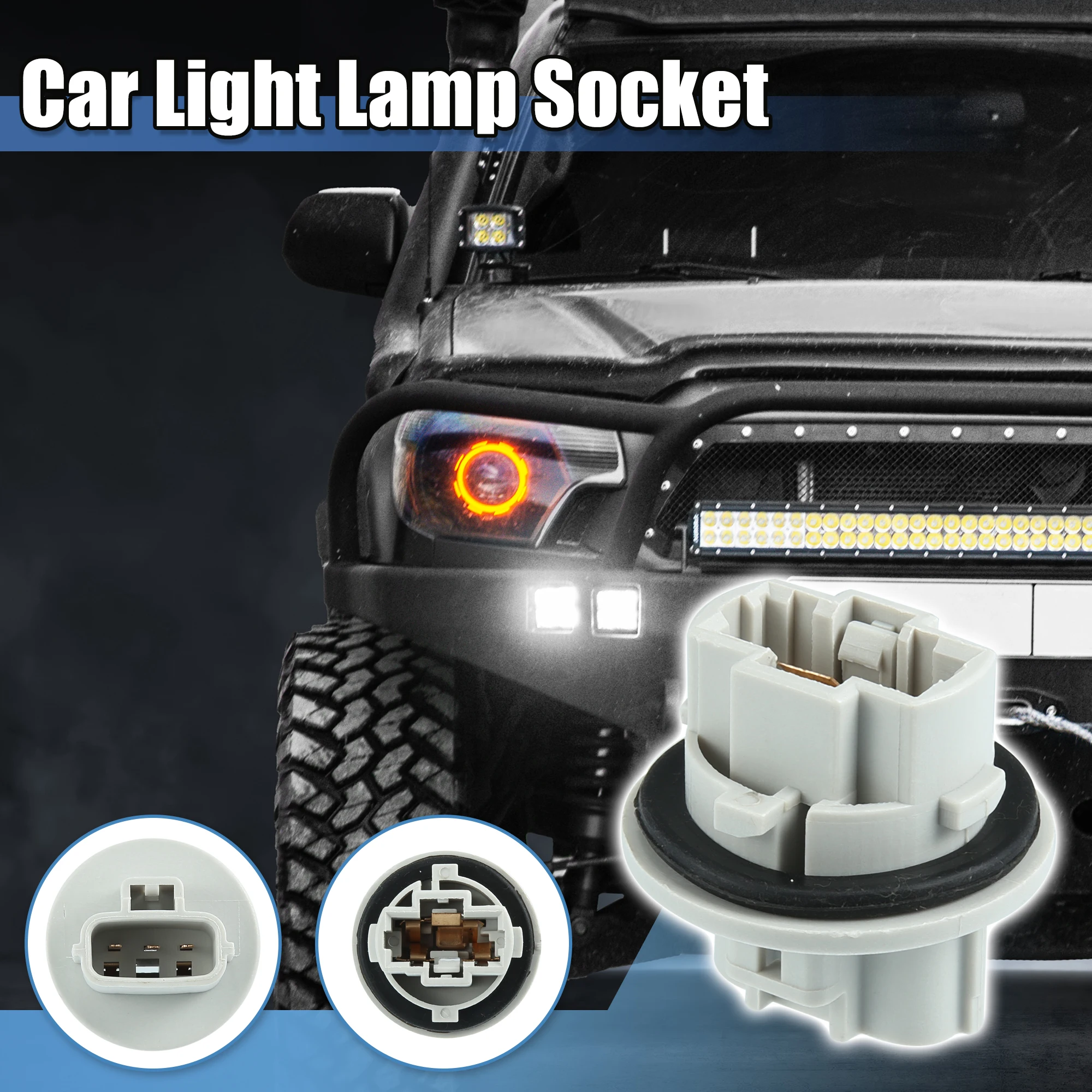X Autohaux Turn Signal Light Bulb Socket Front Tail Light Holder Base for Toyota Tacoma Tundra Corolla Venza Highlander Sequoia
X Autohaux Turn Signal Light Bulb Socket Front Tail Light Holder Base for Toyota Tacoma Tundra Corolla Venza Highlander Sequoia