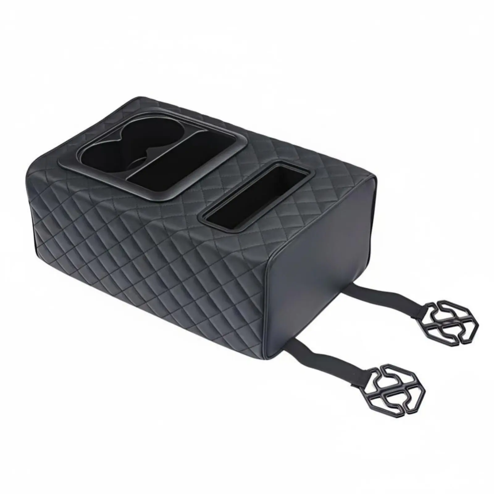 Universal Car Rear Armrest Box, Center Console with Beverage Holder, Leather Organizer for Car, Sofa, Boat, Black or Embroidered
Universal Car Rear Armrest Box, Center Console with Beverage Holder, Leather Organizer for Car, Sofa, Boat, Black or Embroidered
