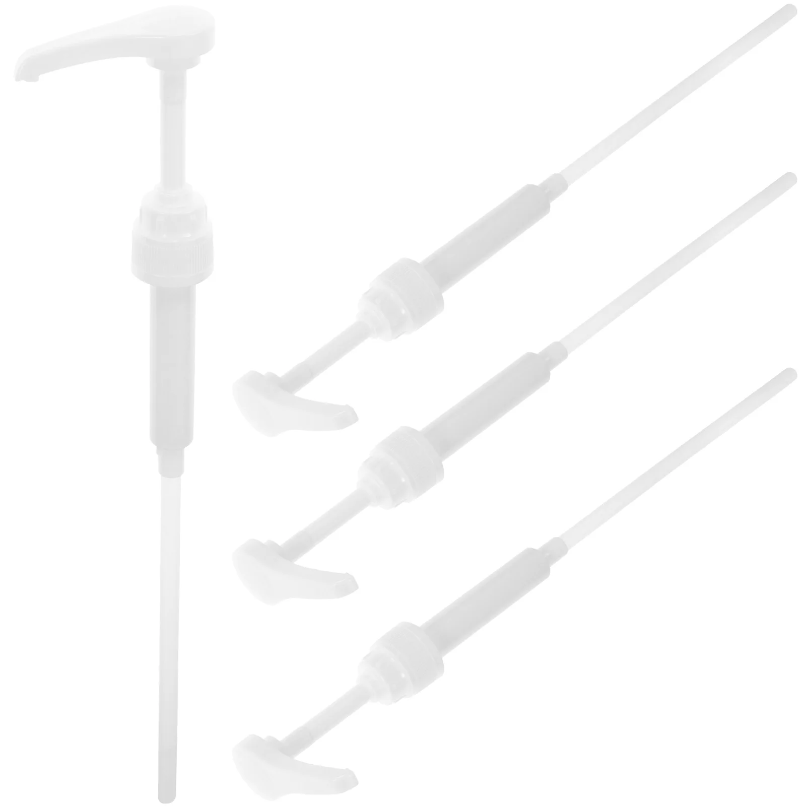 4 Sets Syrup Pump White 28 410 Plastic Effortless Squeezing Fruit Beverage Preparation Press Design Universal Dispensing Shampoo
4 Sets Syrup Pump White 28 410 Plastic Effortless Squeezing Fruit Beverage Preparation Press Design Universal Dispensing Shampoo
