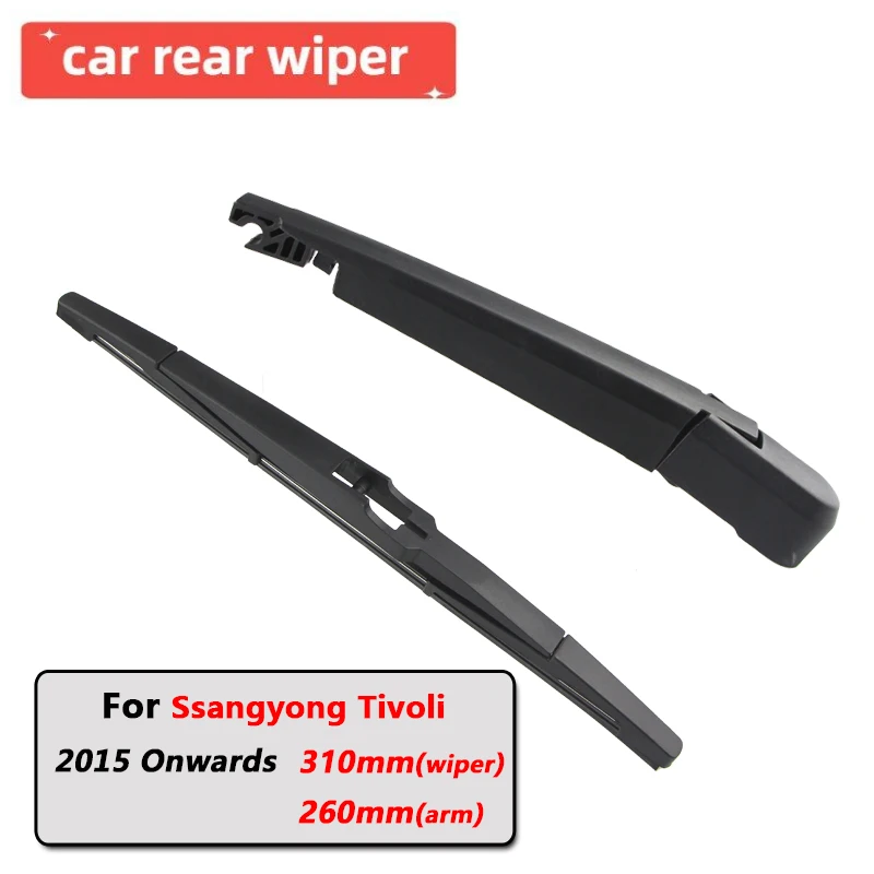 Car Rear Wiper Blades Back Window Wipers Arm For Ssangyong Tivoli Hatchback (2015 Onwards) 310mm Auto Windscreen Blade
Car Rear Wiper Blades Back Window Wipers Arm For Ssangyong Tivoli Hatchback (2015 Onwards) 310mm Auto Windscreen Blade