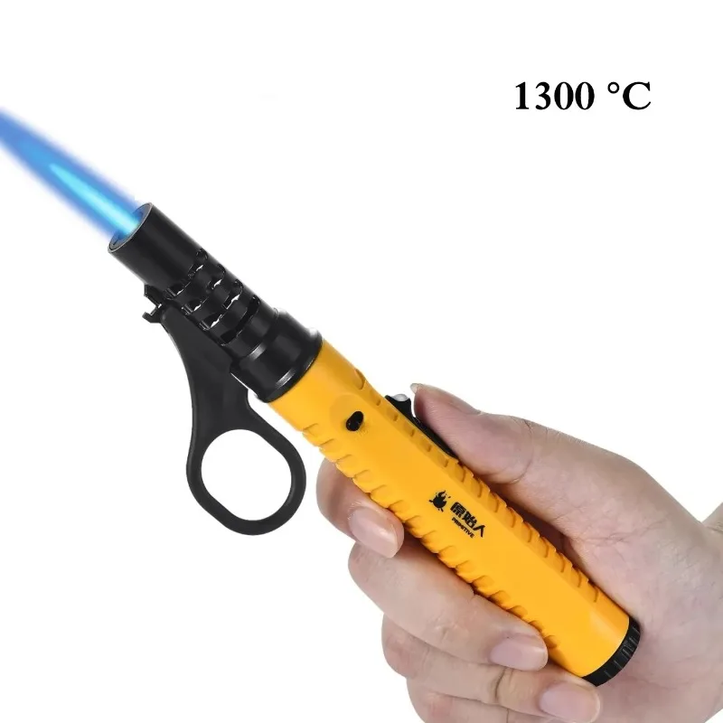 Outdoor High Temperature Gas Welding Blowtorch Lighter Ignition Gun Stove Camping Barbecue Flamethrower Inflatable Lighter Tool
Outdoor High Temperature Gas Welding Blowtorch Lighter Ignition Gun Stove Camping Barbecue Flamethrower Inflatable Lighter Tool
