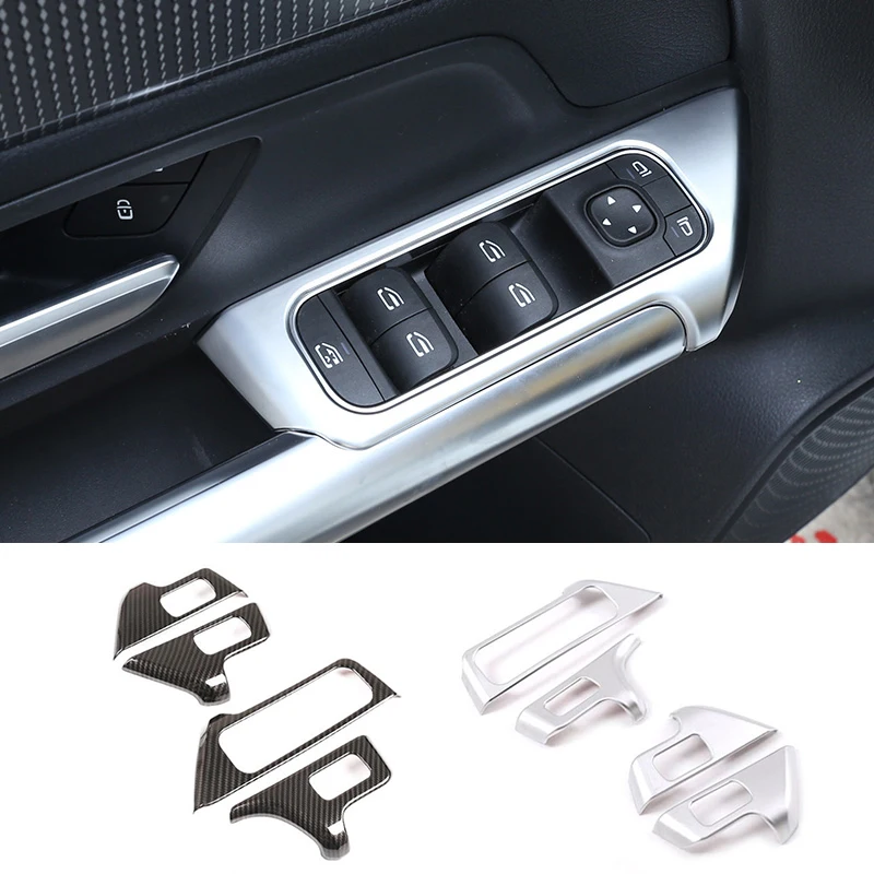 For Mercedes-Benz B GLB Class W247 2020 Door Window Lift Control Switch Button Frame Trim Cover Car Interior Accessories
For Mercedes-Benz B GLB Class W247 2020 Door Window Lift Control Switch Button Frame Trim Cover Car Interior Accessories