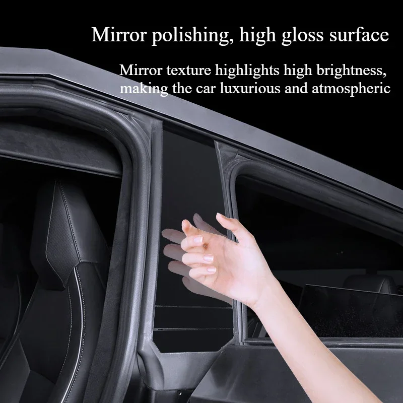 Защитная наклейка на центральную стойку для Cyber Pickup B-pillar, зеркальная поверхность C-pillar, нашивка для Tesla Cybertruck 2024, аксессуары
Защитная наклейка на центральную стойку для Cyber Pickup B-pillar, зеркальная поверхность C-pillar, нашивка для Tesla Cybertruck 2024, аксессуары