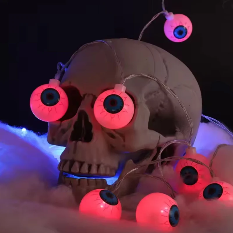 Светодиодные гирлянды для глазного яблока, атмосфера ужасов, декор, лампа, призрак, подвесная лампа для глазного яблока для счастливого Хэллоуина, домашняя вечеринка, садовый декор
Светодиодные гирлянды для глазного яблока, атмосфера ужасов, декор, лампа, призрак, подвесная лампа для глазного яблока для счастливого Хэллоуина, домашняя вечеринка, садовый декор