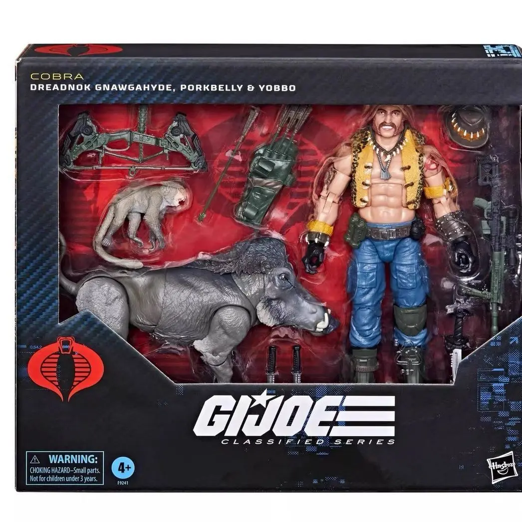 original 6-Inch G.I. Joe Classified Series: #135, #141,#139 Raptor Dreadnok Road Pig & Rawkus 2-Pack Figure Collectible Model
original 6-Inch G.I. Joe Classified Series: #135, #141,#139 Raptor Dreadnok Road Pig & Rawkus 2-Pack Figure Collectible Model