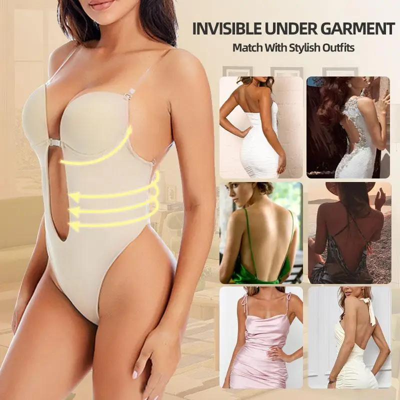 Women Body Shaper Adjustable Invisible Straps Backless Back-Beautifying Wedding Dress Evening Dress One-Piece Corsete
Women Body Shaper Adjustable Invisible Straps Backless Back-Beautifying Wedding Dress Evening Dress One-Piece Corsete