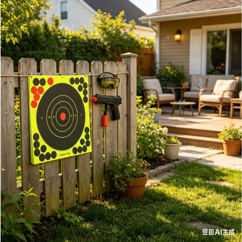 100pcs 8*8inch Target Stickers Reactive Sticky Paper Shoot Targets Outdoor Hunting Shooting Practice
100pcs 8*8inch Target Stickers Reactive Sticky Paper Shoot Targets Outdoor Hunting Shooting Practice