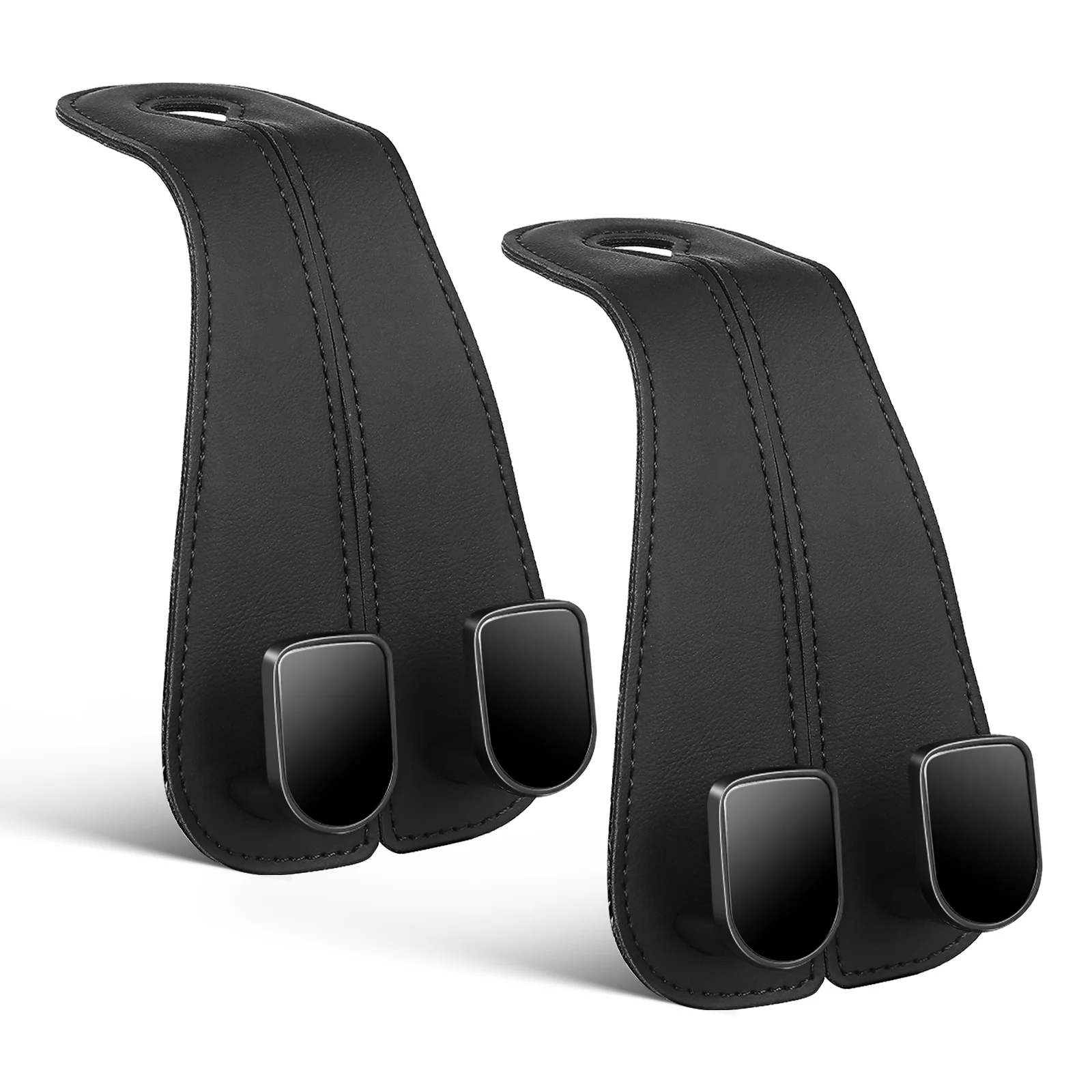 2pcs Car Seat Hooks Black Universal Storage Organizer Headrest Hangers for Purse Hat Vehicle Accessories Bag Holder
2pcs Car Seat Hooks Black Universal Storage Organizer Headrest Hangers for Purse Hat Vehicle Accessories Bag Holder