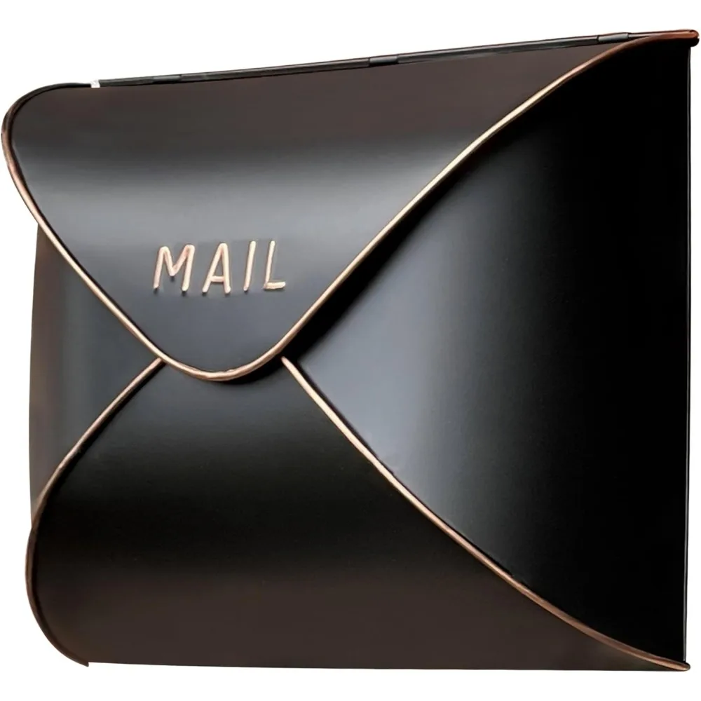 Black Mailbox Wall Mount, 12.5 x 5 x 10 inch Wall Mount for Outside, Waterproof for Outside, Mailboxes
Black Mailbox Wall Mount, 12.5 x 5 x 10 inch Wall Mount for Outside, Waterproof for Outside, Mailboxes