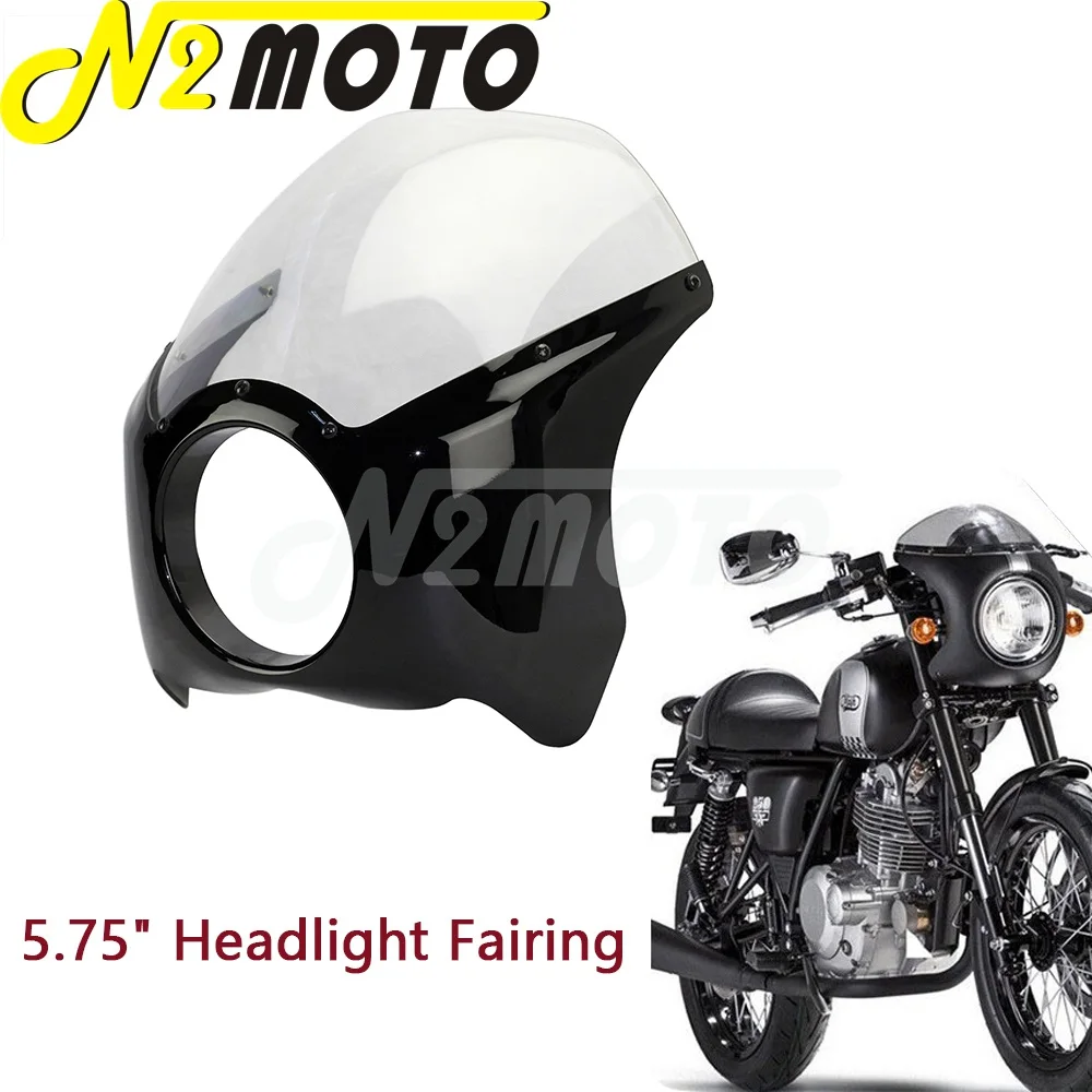 Обтекатель для мотоциклетной фары Cafe Racer 5,75 дюйма, маска на лобовое стекло для Harley Softail Fat Boy Sportster Glide XL883 1200 Dyna
Обтекатель для мотоциклетной фары Cafe Racer 5,75 дюйма, маска на лобовое стекло для Harley Softail Fat Boy Sportster Glide XL883 1200 Dyna