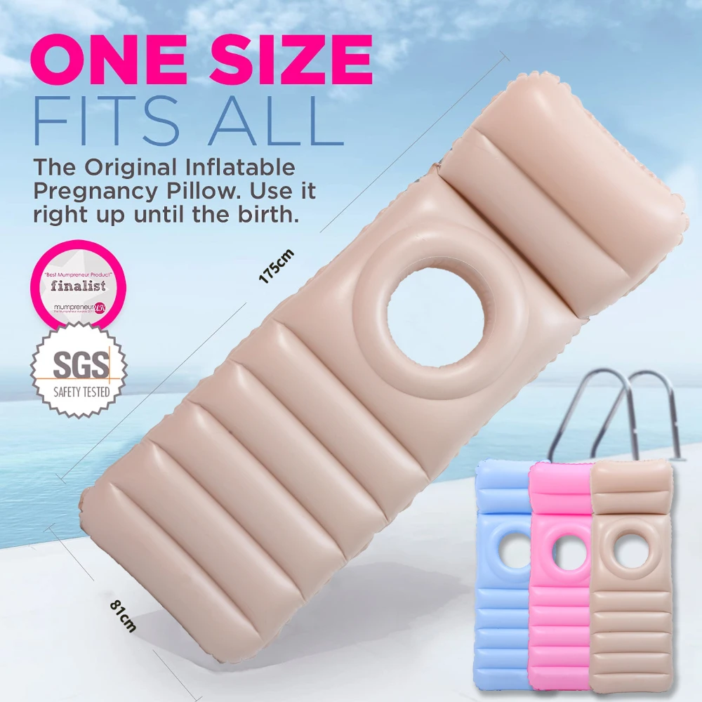 PVC Inflatable Air Mattress for Body Bed Pillow for Swimming, Pregnancy Comfort - Summer Outdoor Beach Yoga Sleeping Pad
PVC Inflatable Air Mattress for Body Bed Pillow for Swimming, Pregnancy Comfort - Summer Outdoor Beach Yoga Sleeping Pad