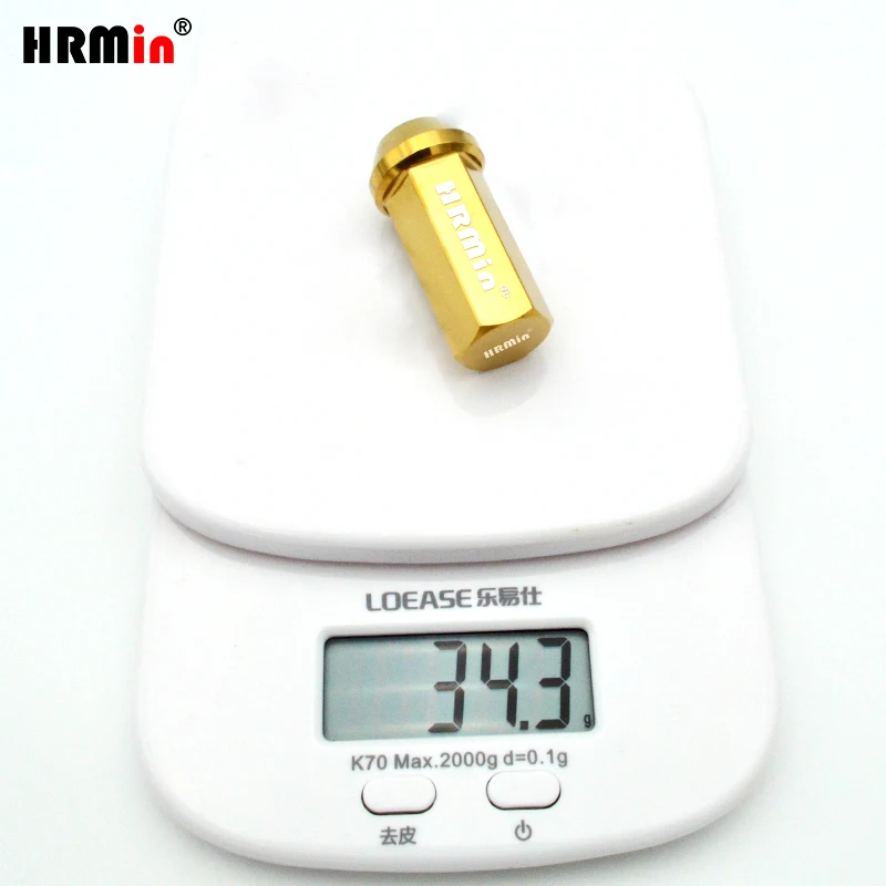 HRMin Factory 10.9 grade Gr.5 titanium cone seat wheel nut titanium lug nut M12*1.5*45mm for Toyota,Mazda,Honda,Acura racing car
HRMin Factory 10.9 grade Gr.5 titanium cone seat wheel nut titanium lug nut M12*1.5*45mm for Toyota,Mazda,Honda,Acura racing car