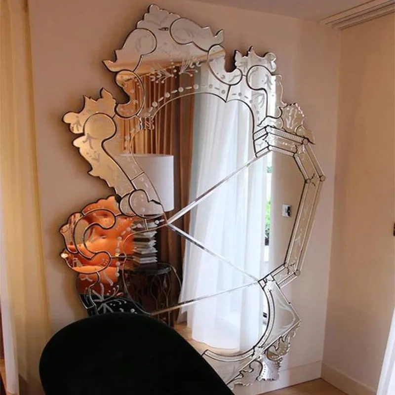 Apartment Long Decorative Mirrors Wall Aesthetic French Luxury Mirrors Full Body Design Modern Specchio Home Decorations
Apartment Long Decorative Mirrors Wall Aesthetic French Luxury Mirrors Full Body Design Modern Specchio Home Decorations