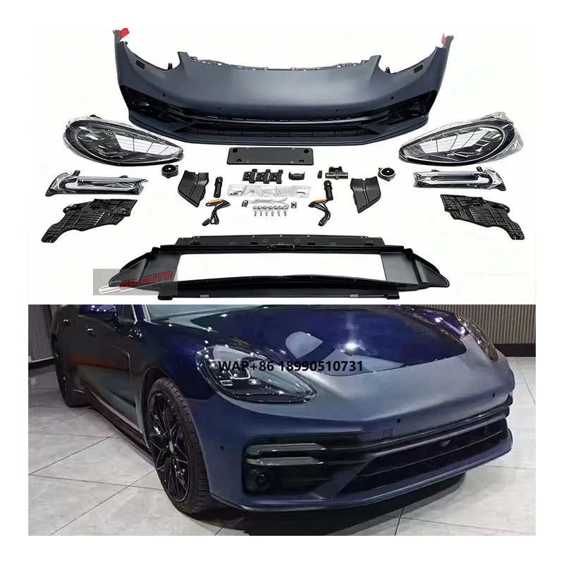 For 970 2010-2016 Upgrade Kit with 971 Front Bumper & Headlights Bolt-On Installation Universal Fitment
For 970 2010-2016 Upgrade Kit with 971 Front Bumper & Headlights Bolt-On Installation Universal Fitment