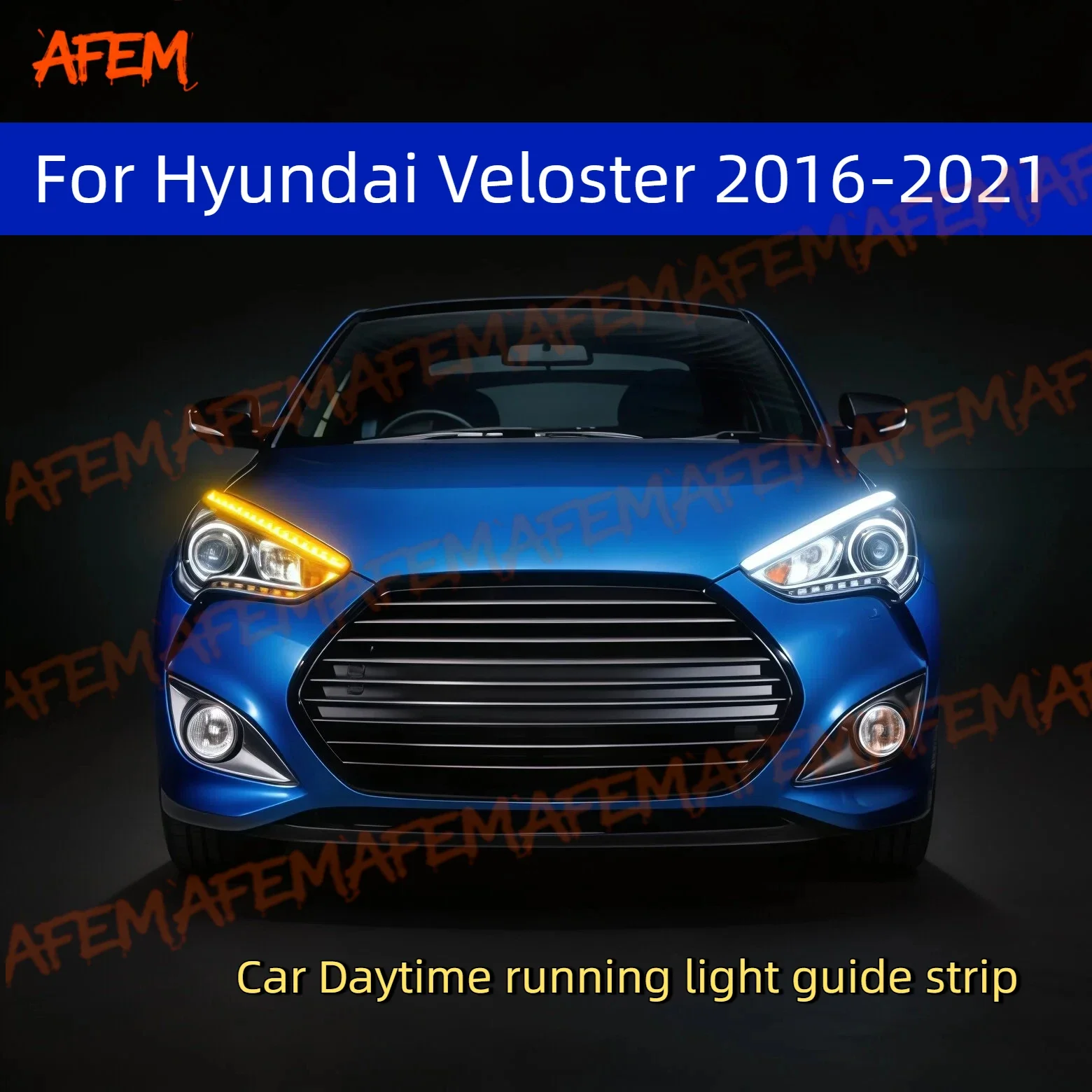 2Pcs 12V Led Guide Strip Headlight For Car Daytime Running Lights Turn Signal DRL Car Modification For Hyundai Veloster2016-2021
2Pcs 12V Led Guide Strip Headlight For Car Daytime Running Lights Turn Signal DRL Car Modification For Hyundai Veloster2016-2021