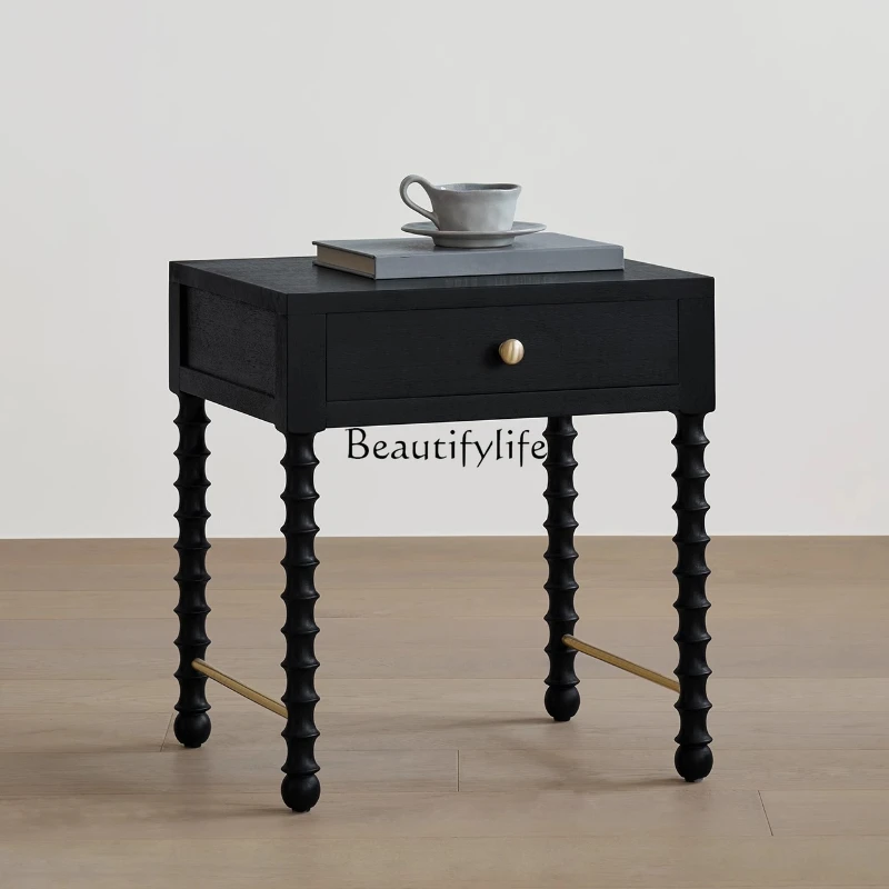 Bedside table retro medieval style bedside locker household bedroom high-end small shelf
Bedside table retro medieval style bedside locker household bedroom high-end small shelf