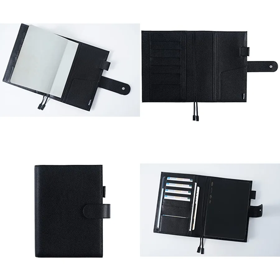 Leather Cover for Stalogy B6 - with Back Pocket, Pen Loop and Card Slots,B6+
Leather Cover for Stalogy B6 - with Back Pocket, Pen Loop and Card Slots,B6+