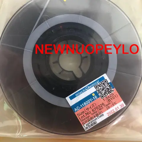 Original TV ACF Film adhesive AC-11800Y-16 W1.2mm 1.5mm conductive film  Anisotropic   for LCD repair