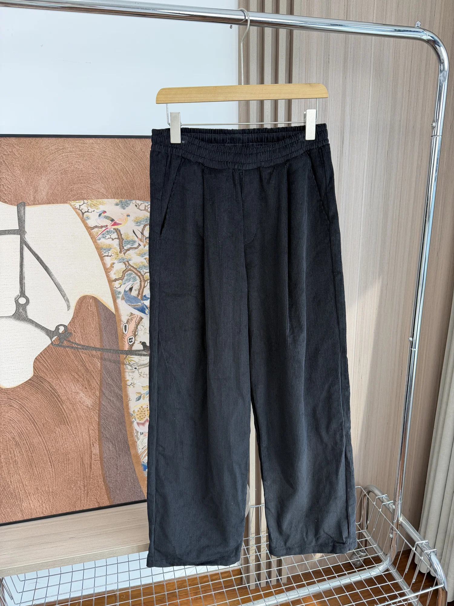Comfortable Casual Pants for Men Spring Season Elastic Waist Velvet Drapey Versatile Trendy Straight Leg Pants Breathable
Comfortable Casual Pants for Men Spring Season Elastic Waist Velvet Drapey Versatile Trendy Straight Leg Pants Breathable