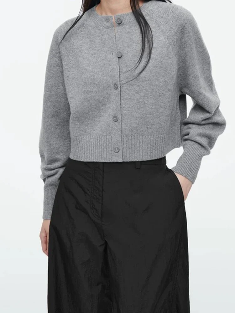 Hot Wind Women's Clothing 2024 Autumn New Women's Fashion Round Neck All-match Knitted Sweater Slim Fit Simple Cardigan
Hot Wind Women's Clothing 2024 Autumn New Women's Fashion Round Neck All-match Knitted Sweater Slim Fit Simple Cardigan
