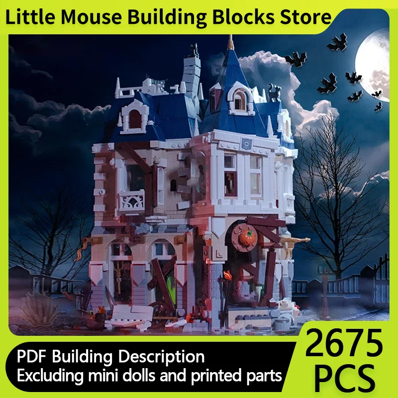 City Street View Model MOC Building Bricks Halloween Castle Modular Technology Gifts Children Suit Toys Holiday Assemble
City Street View Model MOC Building Bricks Halloween Castle Modular Technology Gifts Children Suit Toys Holiday Assemble