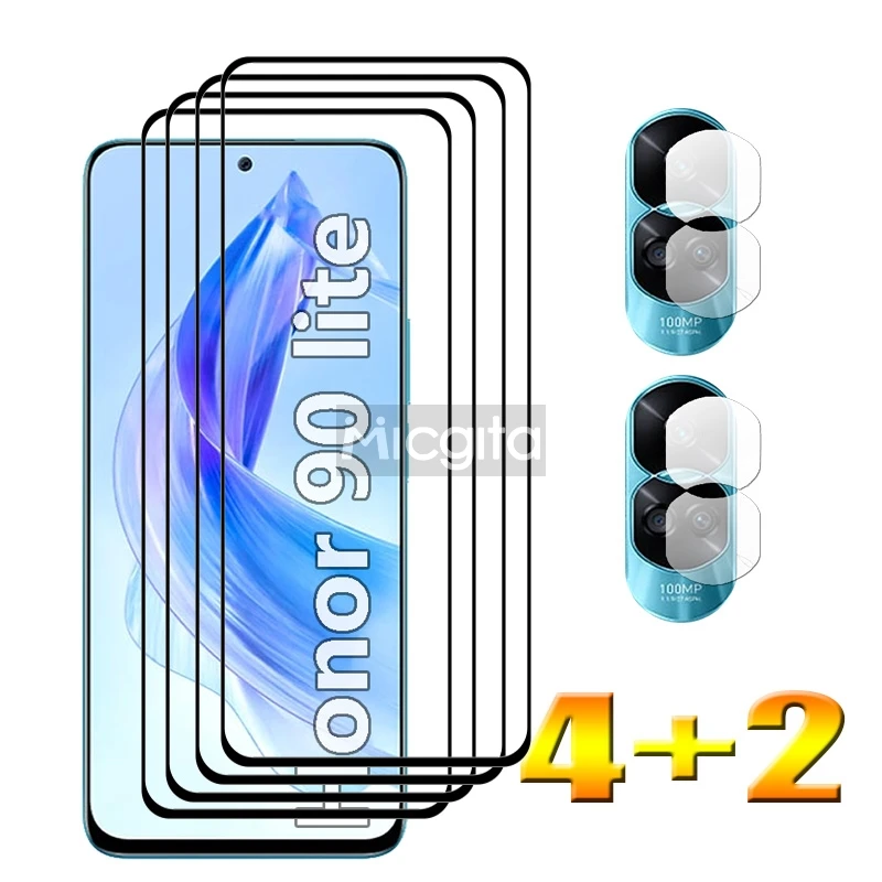 4 + 2 защитное закаленное стекло для Honor 90 Lite, защита экрана, Противоударная, устойчивая к царапинам и мягкая волоконная пленка для объектива
4 + 2 защитное закаленное стекло для Honor 90 Lite, защита экрана, Противоударная, устойчивая к царапинам и мягкая волоконная пленка для объектива