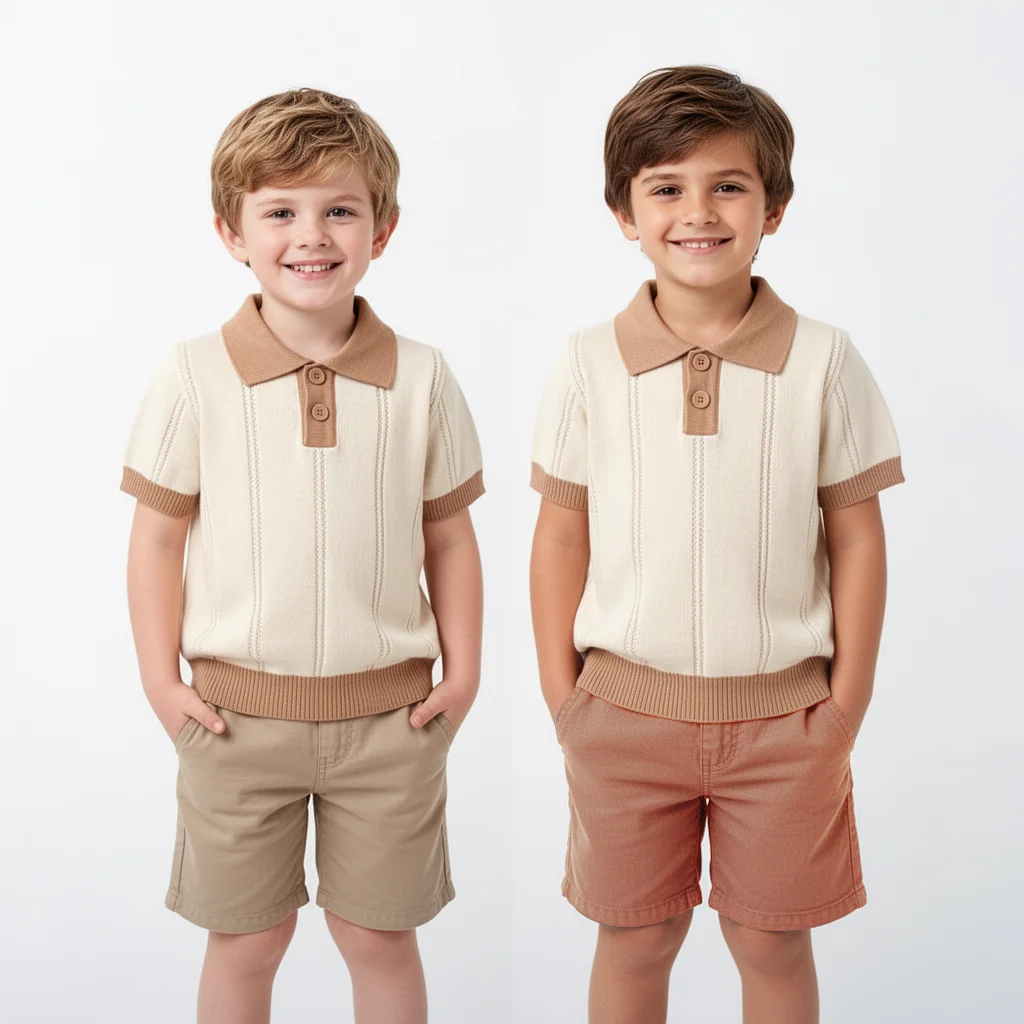 Boys Summer Casual Knitted T-Shirt Soft Breathable Kids Clothing Children Tees
Boys Summer Casual Knitted T-Shirt Soft Breathable Kids Clothing Children Tees