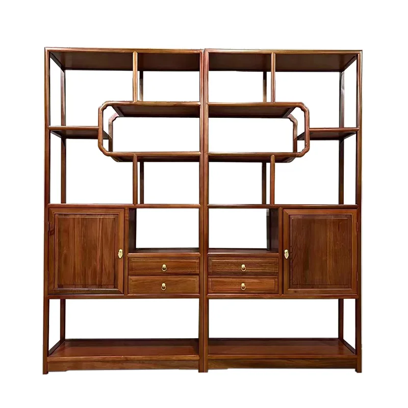 Solid wood Duobao Pavilion, tea display cabinet, office bookshelf, antique shelf
Solid wood Duobao Pavilion, tea display cabinet, office bookshelf, antique shelf